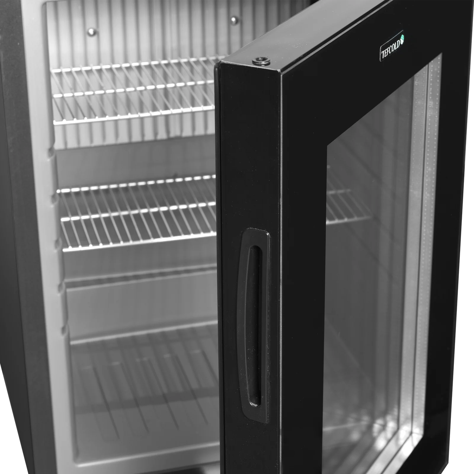 TEFCOLD - minibar prosklené dveře, černá TM33G
