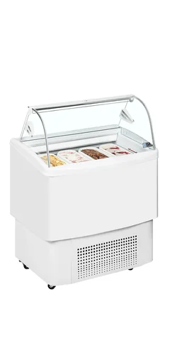 TEFCOLD - ventilovaný distributor kopečkové zmrzliny FIJI 4 | ISA