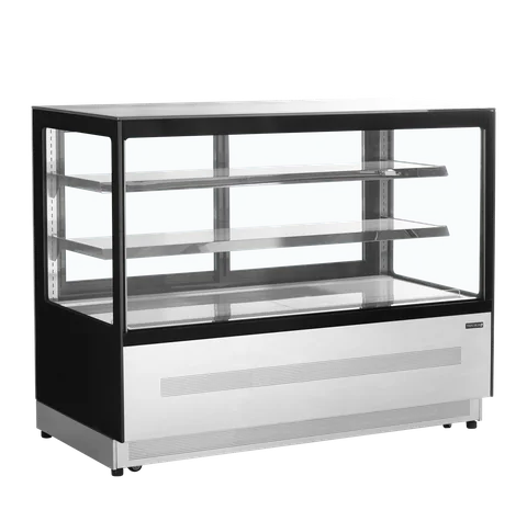 TEFCOLD - chladicí vitrína cukrářská černá LPD 1500 F Černý