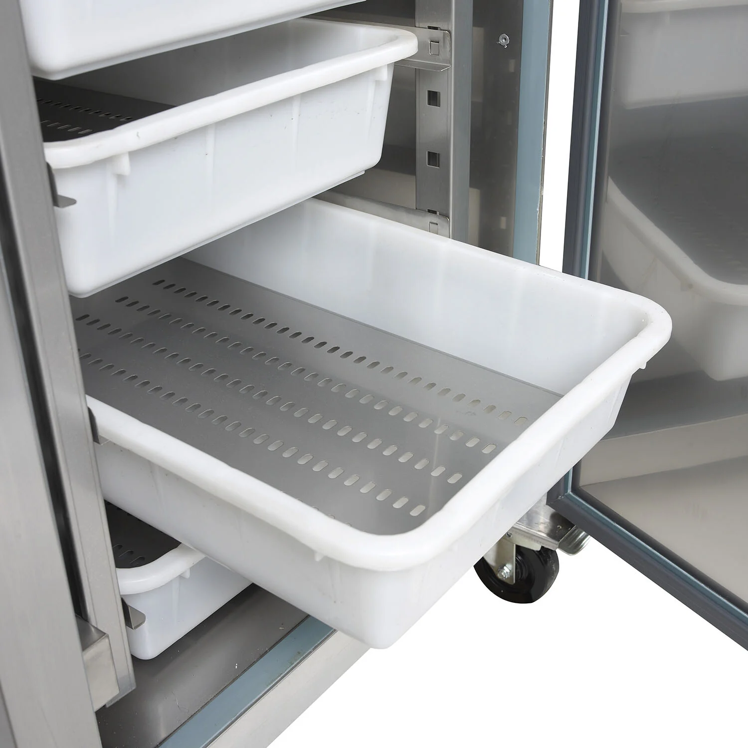 TEFCOLD - chladicí skříň plné dveře na ryby RKS 600