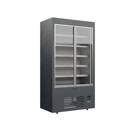 TEFCOLD - chladicí vitrína přístěnná, křídlové dveře Varna 110/60 DUZ mini | Juka