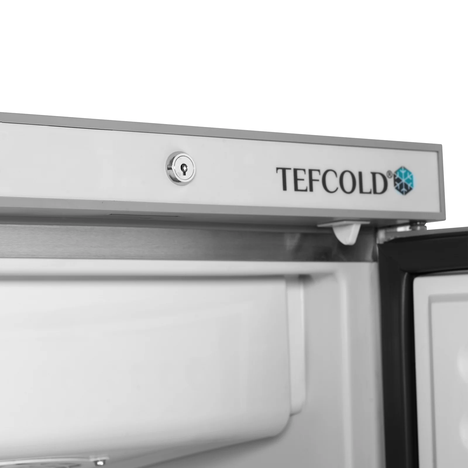 TEFCOLD - mrazicí skříň plné dveře, nerez UF200S