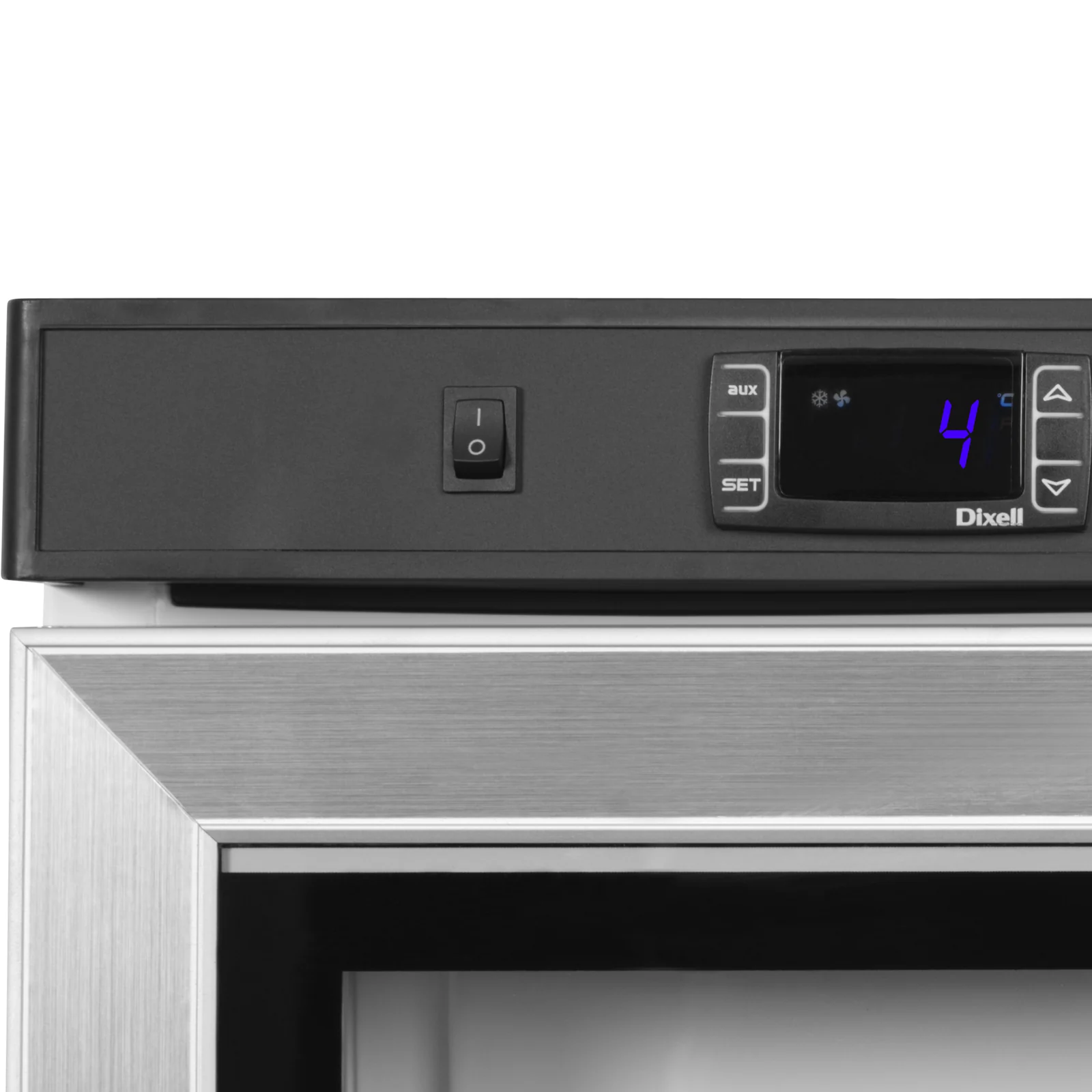 TEFCOLD - chladicí skříň prosklené dveře, bílá UR 200 G