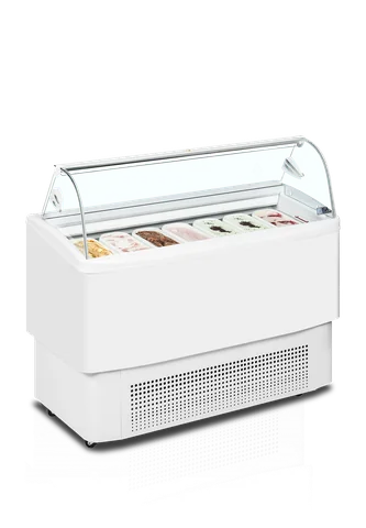 TEFCOLD - ventilovaný distributor kopečkové zmrzliny FIJI 7 | ISA