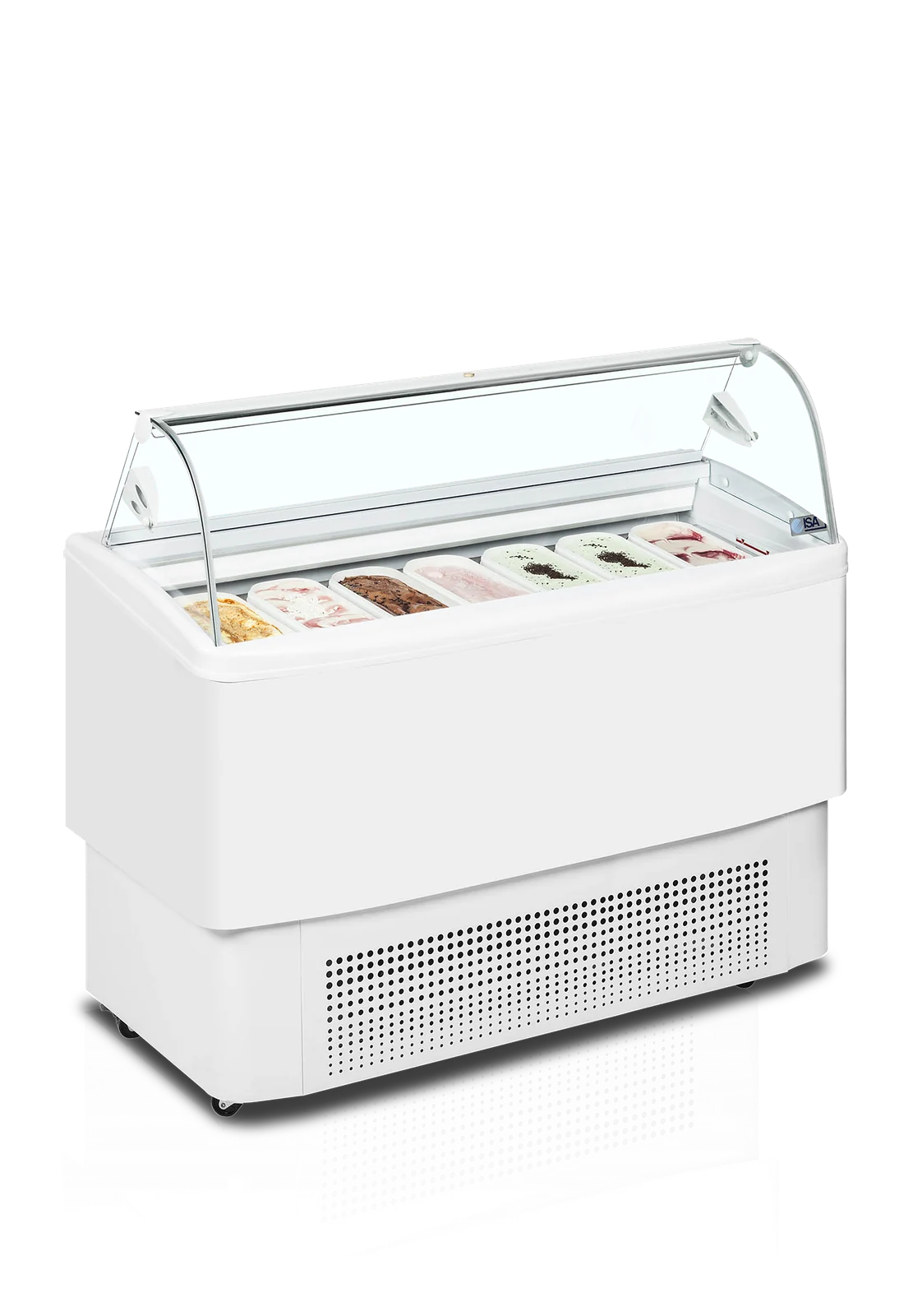 TEFCOLD - ventilovaný distributor kopečkové zmrzliny FIJI 7 | ISA