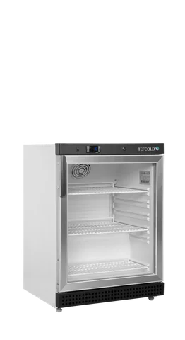 TEFCOLD - chladicí skříň prosklené dveře, bílá UR 200 G