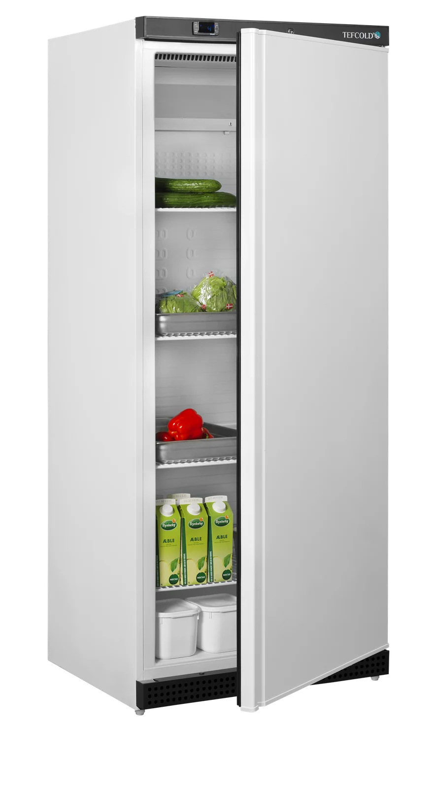 TEFCOLD - chladicí skříň s plnými dveřmi, bílá UR 600 W1