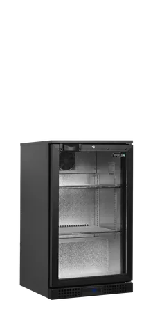 TEFCOLD - minibar prosklené křídlové dveře, černá BA6H