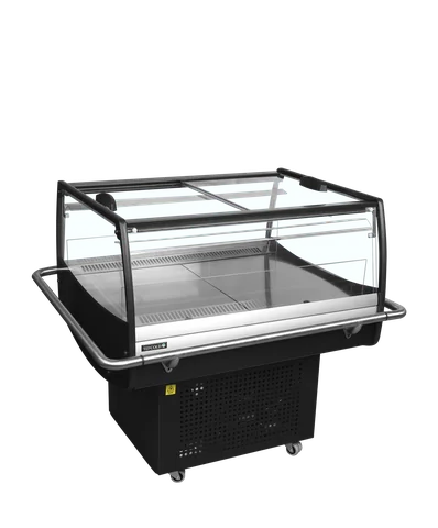 TEFCOLD - chladicí vitrína samoobslužná, černá PDC90SL-2
