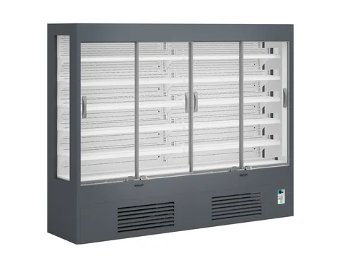 TEFCOLD - chladicí vitrína přístěnná, posuvné dveře Varna 250/60 DP mini | Juka