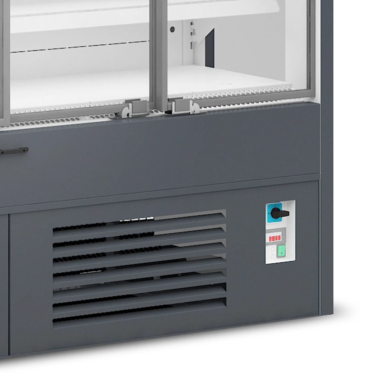 TEFCOLD - chladicí vitrína přístěnná, posuvné dveře Varna 110/60 DP mini | Juka