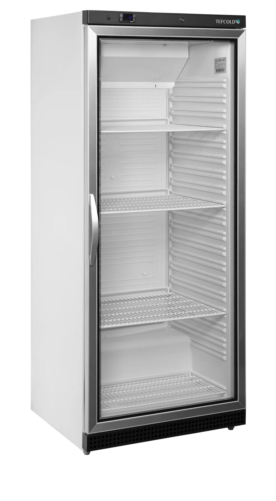 TEFCOLD - chladicí skříň prosklené dveře, bílá UR 600 G