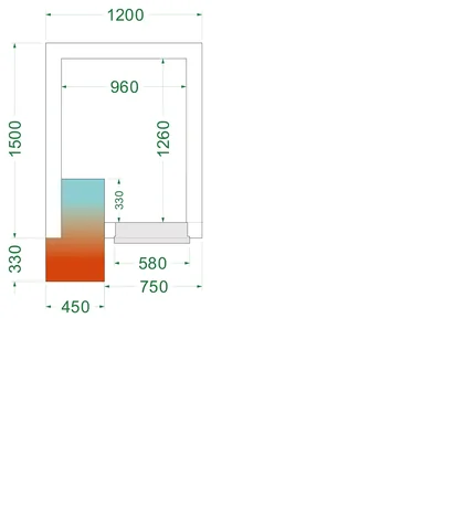 TEFCOLD - freezer room CRNF1215
