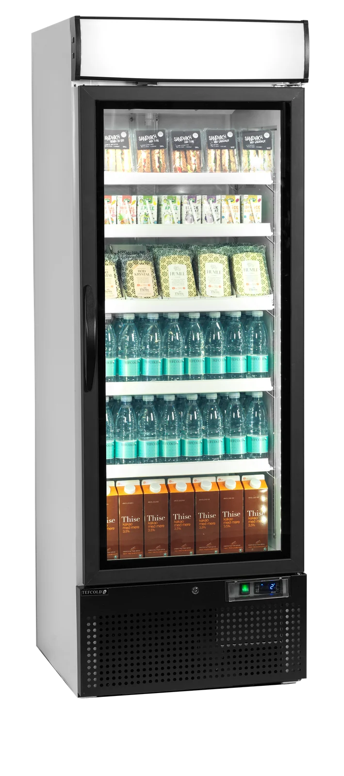 TEFCOLD - chladicí skříň prosklené dveře NC 2500 G
