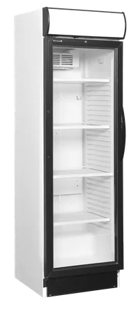 TEFCOLD - chladicí skříň prosklené dveře CEV 425 CP 2 LED L/H