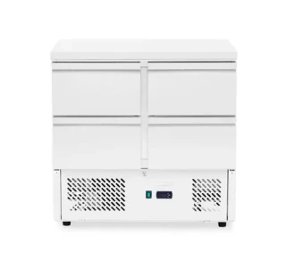 Chladicí stůl Arktic se 4 zásuvkami – 97 l, 900 × 700 × 868 mm