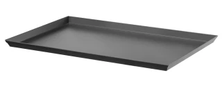 HENDI – obdélníkový plech na pizzu z modré oceli, 600 × 400 × 25 mm, 427835